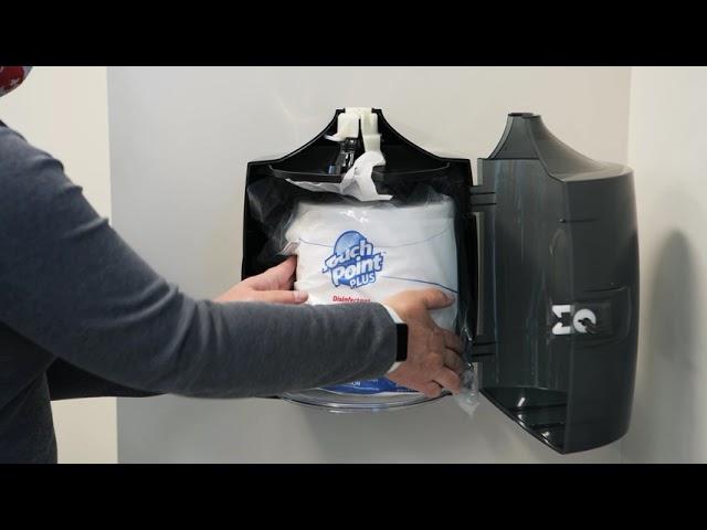 Wall Mount Wipes Dispenser Installation and Loading Instructions