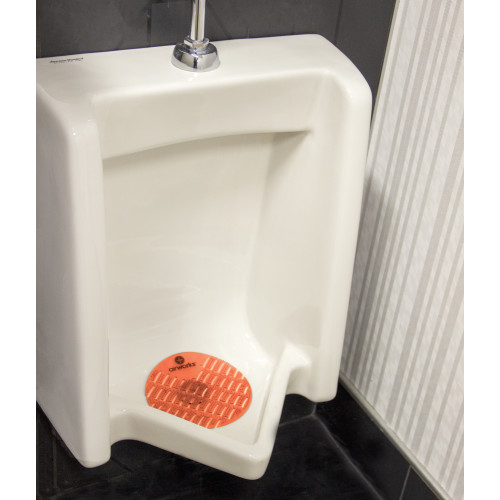 Kelsan | 60/cs Wave Urinal Screen Mango Clear