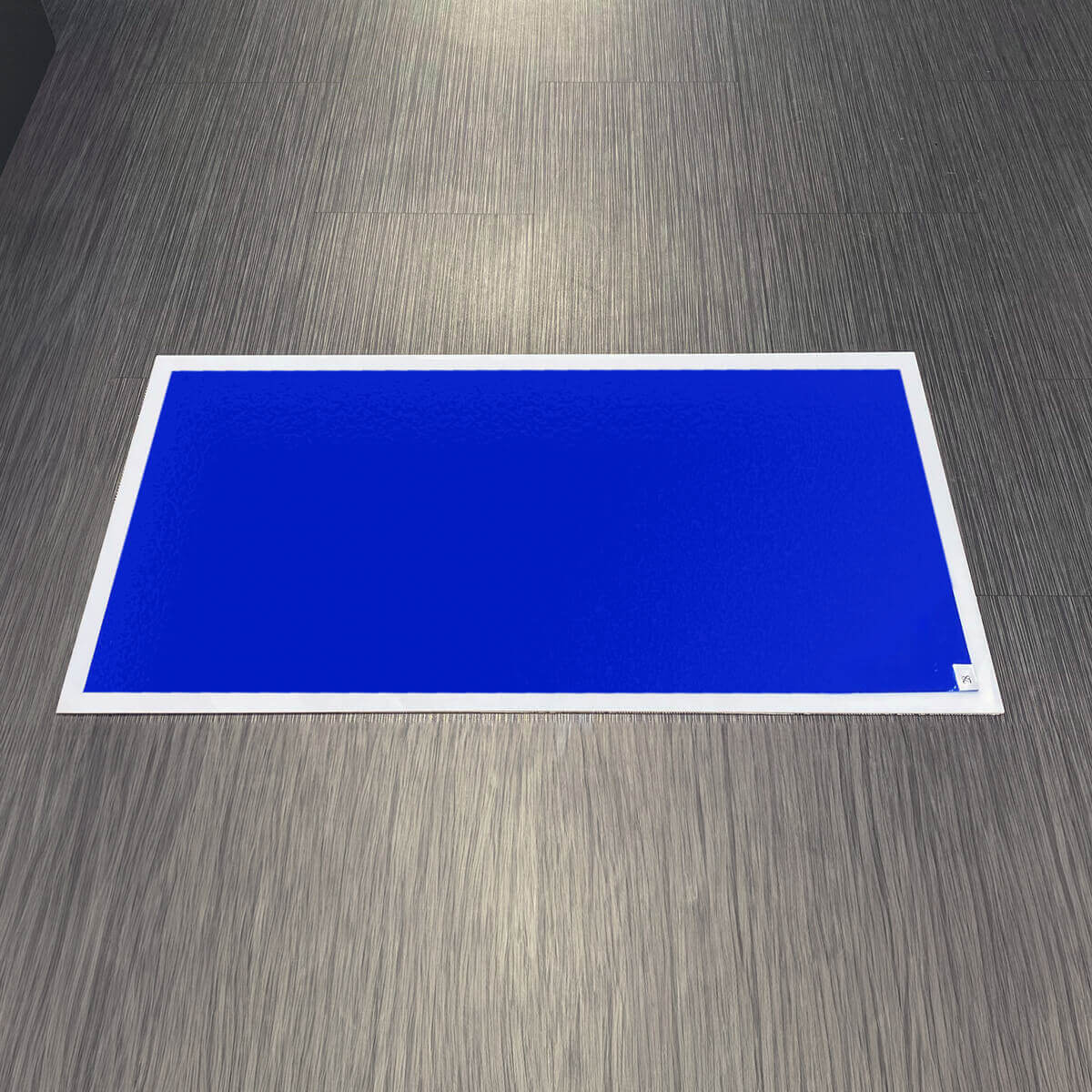 Cadre Anti-dérapant Pour Tapis Adhésifs 18x36 - Taille Réelle 19x37 - Blanc, Polyéthylène