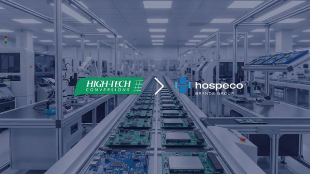 One Company. More Solutions. High-Tech Conversions Is Now Hospeco Brands Group