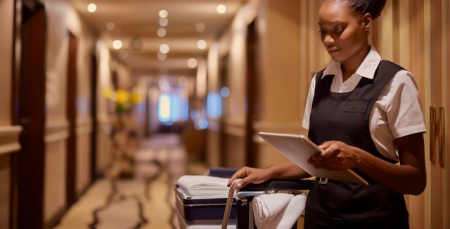 Use a hospitality linen PAR calculator to determine your textile needs.
