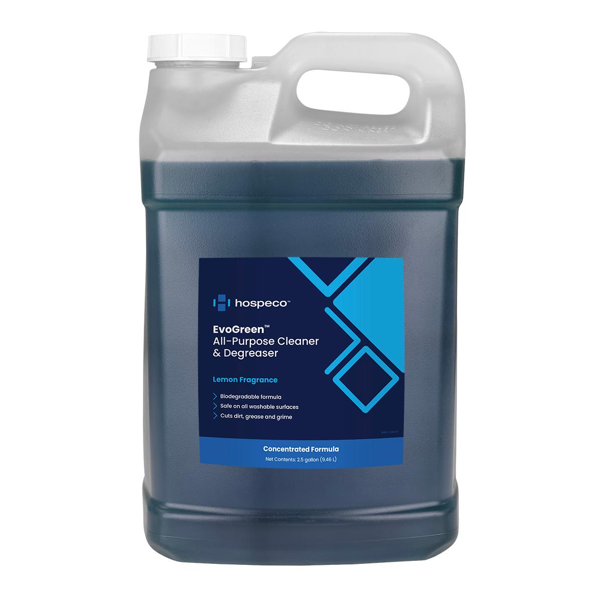 Hospeco® EvoGreen™ All-Purpose Cleaner & Degreaser, 2x2.5 Gallons 1637HBG025