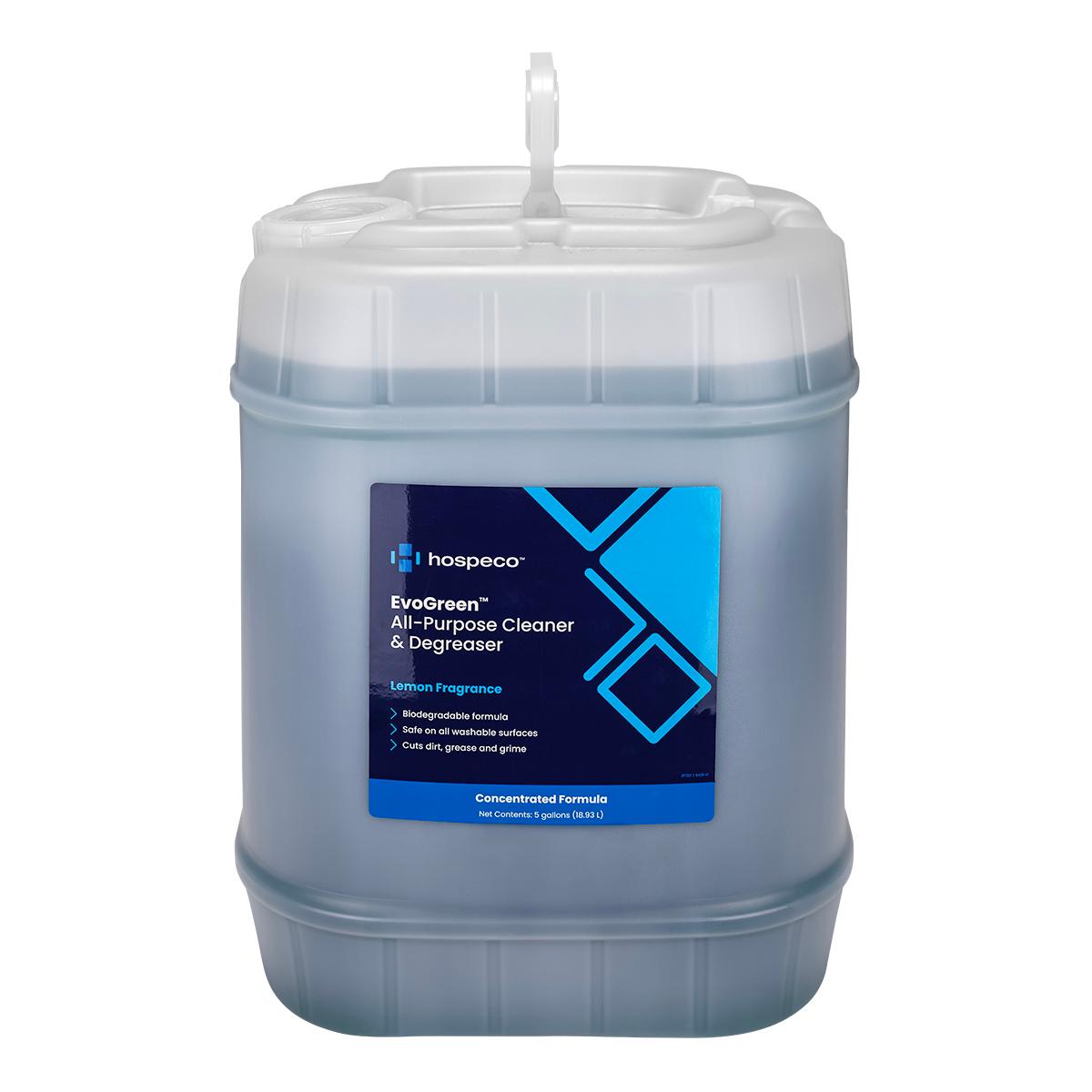 Hospeco® EvoGreen™ All-Purpose Cleaner & Degreaser, 5 Gallon Pail 1637HBG050