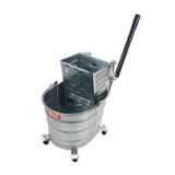 Impact® Galvanized Steel Bucket & Wringer Combo, 26 Quart, 1/cs 2000 260