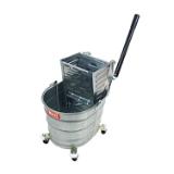 Impact® Galvanized Steel Bucket & Wringer Combo, 26 Quart, 1/cs 2000 260 C1L0