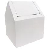 Health Gards® Swing Top Menstrual Care Receptacle, White 2201