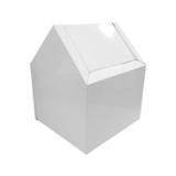 Health Gards® Swing Top Menstrual Care Receptacle, White 2201 6