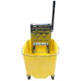 Impact® Plastic Bucket & Metal Wringer Combo, Yellow, 1/cs 2 2635 3Y