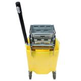 Impact® Plastic Bucket & Metal Wringer Combo, Yellow, 1/cs 2 2635 3Y C7C0