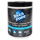 Touch Point® Scrubbing Wipes Canister, 12