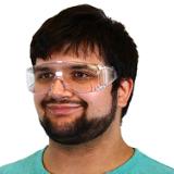 Safety Zone® ProGuard® Classic 803 Series Over Spectacle Safety Glasses w/ Clear Lens & Frame, 12/bx 7340 C1L0