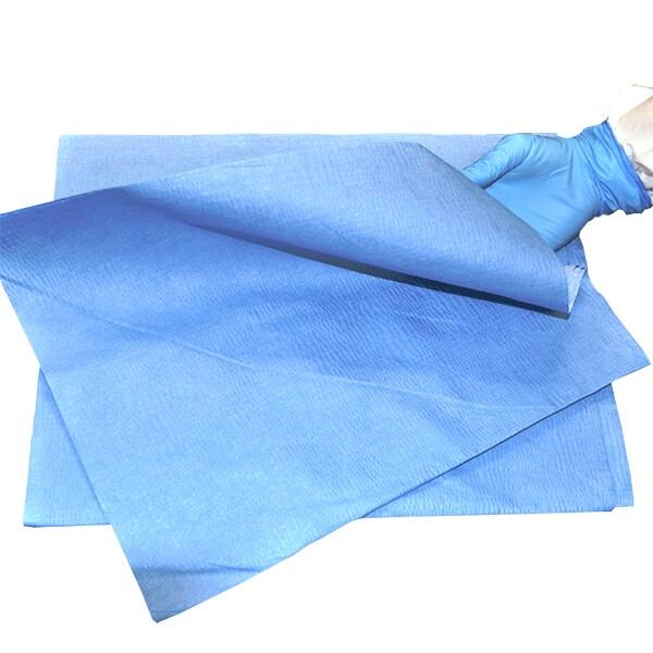 Blue Guard® Disposable Shop Towels, Blue, 12