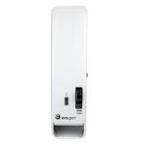 Hospeco® Evogen® Single Channel Pad Dispenser, White Steel, 1/ea EV7 3
