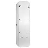 Hospeco® Evogen® Single Channel Pad Dispenser, White Steel, 1/ea EV7 5