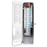 Hospeco® Evogen® Single Channel Pad Dispenser, White Steel, 1/ea EV7 6