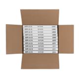 Safety Zone® High-Density Polyethylene Powder Free Gloves, 10x100, Clear, 2 mil, 35