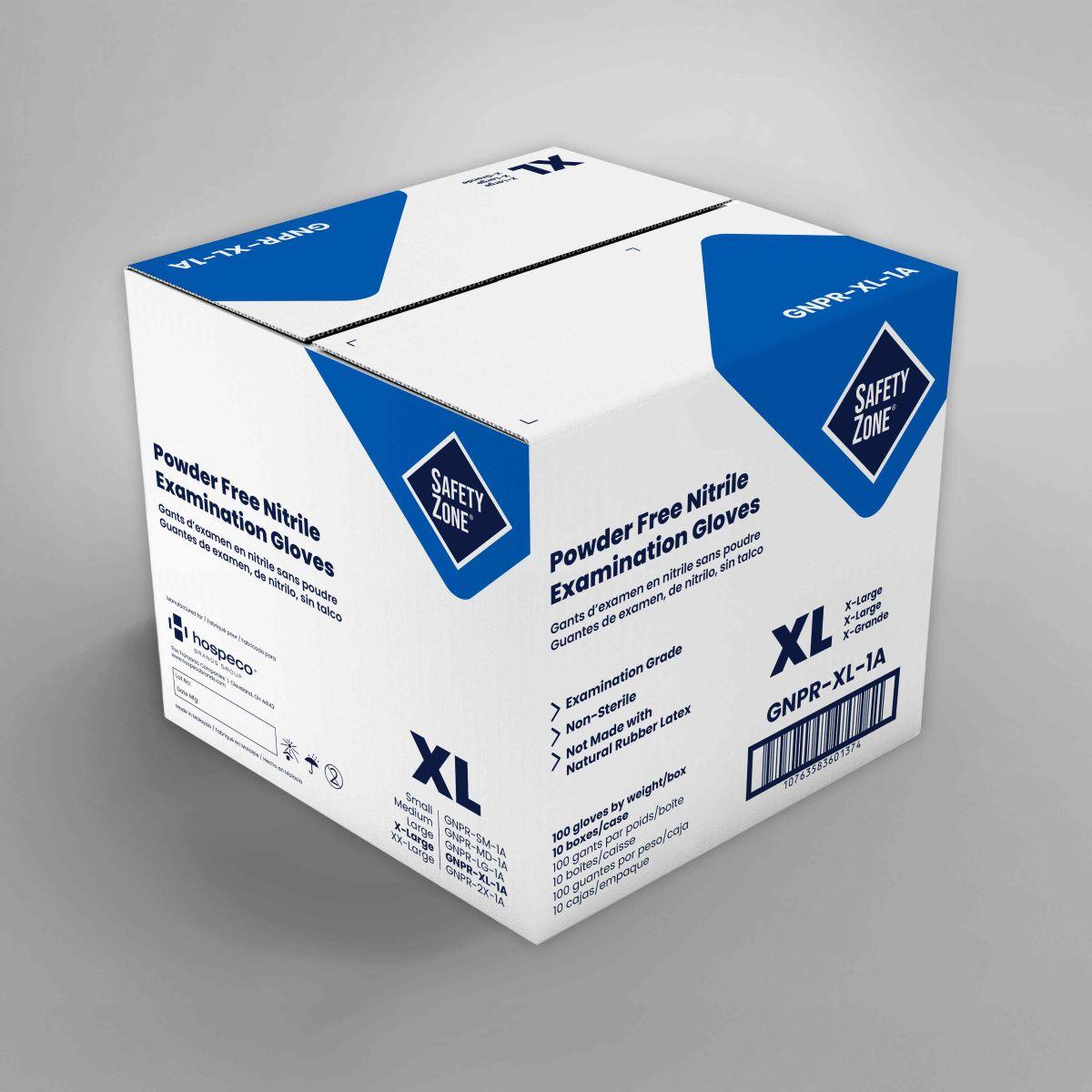 Produktbild von 1 Karton = 10x100 Stück Nitril Handschuhe XL, Pink – MHD 08/2023 Abgelaufen, Gut Für Haushalt
