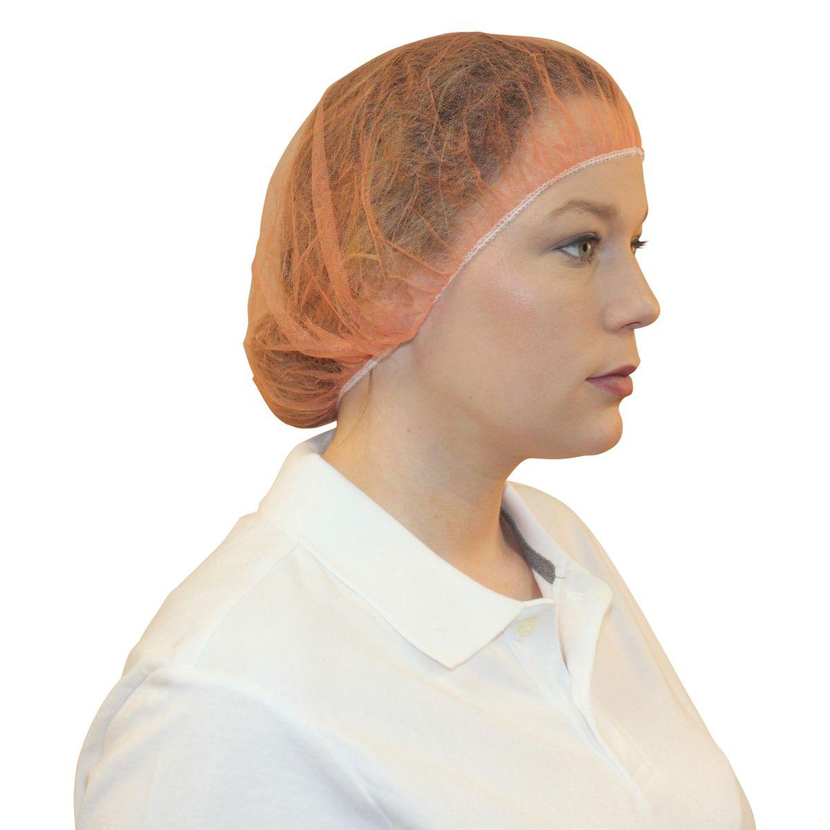 21 IN BOUFFANT CAP ORANGE MB 21 1000 OR