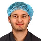 24 IN BOUFFANT CAP BLUE 1000/CS MB 24 1000 B