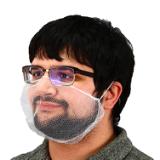 Safety Zone® ProGuard® Polyester Mesh Beard Covers, 18