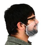 Safety Zone® ProGuard® Polyester Mesh Beard Covers, 18