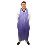 Safety Zone® ProGuard® Vinyl Die Cut Aprons, Blue, 35