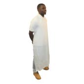 Safety Zone® ProGuard® Vinyl Die Cut Aprons, White, 35