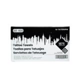 ART NOIR TAT100 TATTOO TOWEL WHITE 9X8 IF 15/125 N TAT100IPW 3