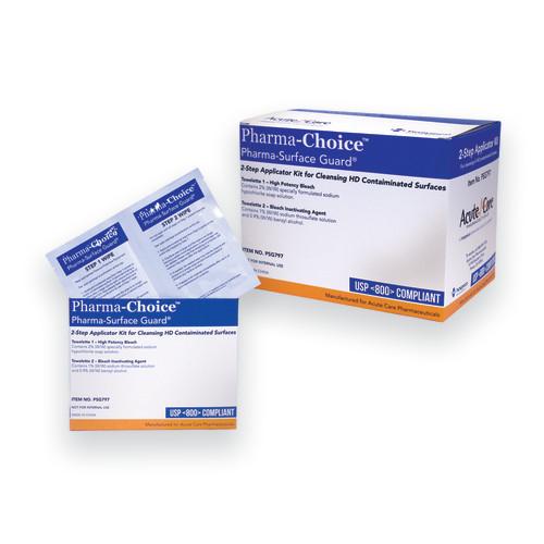 Pharma-Surface Guard® 2-Step Chemo Neutralizer Kit, 15/bx - 10 bxs/cs PSG797
