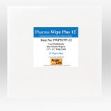 Pharma-Wipe™ Plus Sterile Poly-Cellulose Cleanroom Wipes, 12