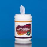 GlobalTech® SmartWipes® Semi Aqueous Paste & Flux Remover Polyester Wipes, 6