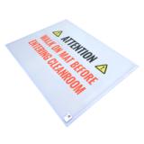 Tacky Traxx® Cleanroom Sticky Mats, 22.5