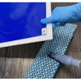 Tacky Traxx® Cleanroom Sticky Mat Frame, White, 37