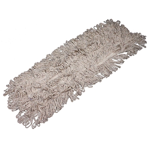 Impact® Economy 4-Ply Looped End Cotton Dust Mop w/ Polyester Backing ...
