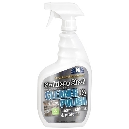 Structured by Nature Stainless Steel Cleaner Polish Qt