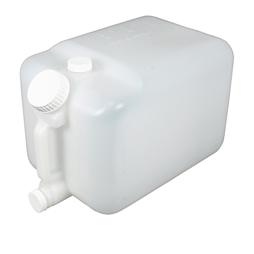 Impact® E-Z Fill™ Container w/ Faucet, 5 Gallon, Translucent, 6/cs