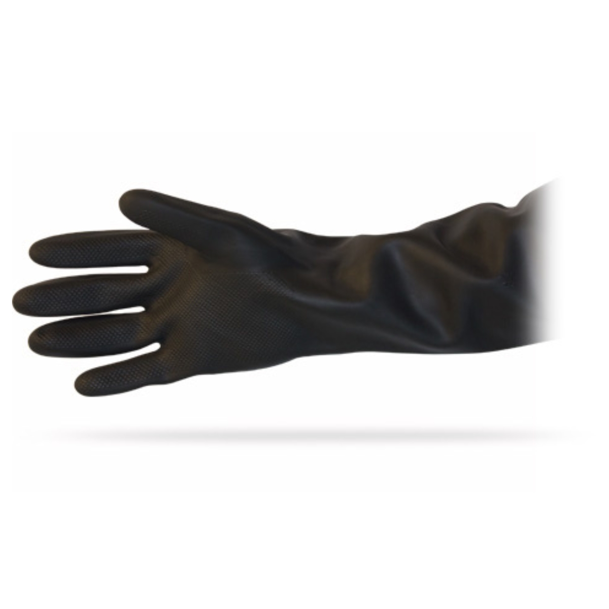 Shop ProWorks® Rubber Glove Black 40 Mil 16 In GRBU-LG-6T