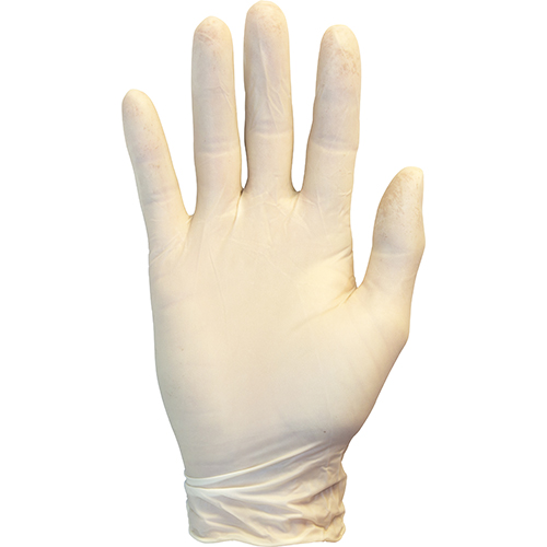 Latex Gloves, Powder Free, Textured, 10x100, Natural, 5 mil — XS — product image