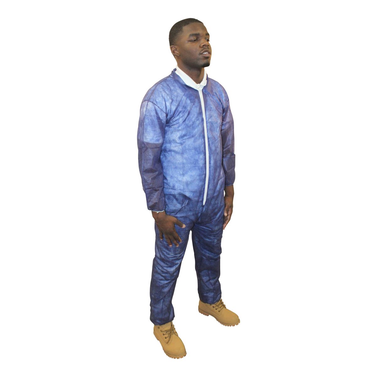 Safety Zone® PolyLite® Coveralls w/ Zip Front, Elastic Wrists