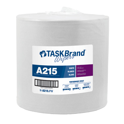 TaskBrand N-A215JPW TaskBrand A215 Spunlace Jumbo Roll